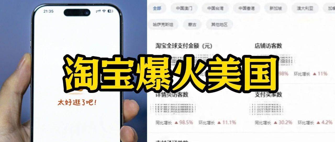 特朗普关税助攻中国电商？淘宝下载量狂飙222%