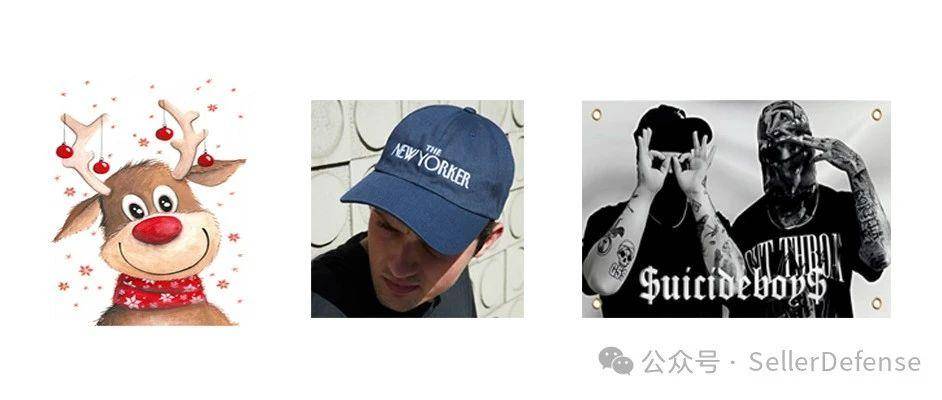 Keith 连发两案！这张圣诞麋鹿插画注意查看！以及纽约客杂志和 Suicideboys 乐队多个商标曝光！有被告名单！