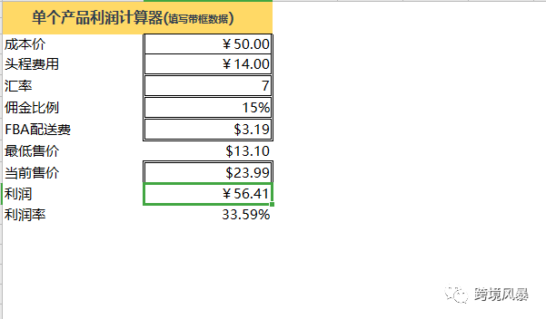 单个利润.jpg 图片