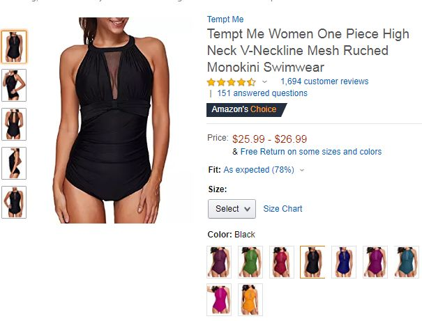 亚马逊夏季选品攻略丨欧美消费者都爱买这样的泳装