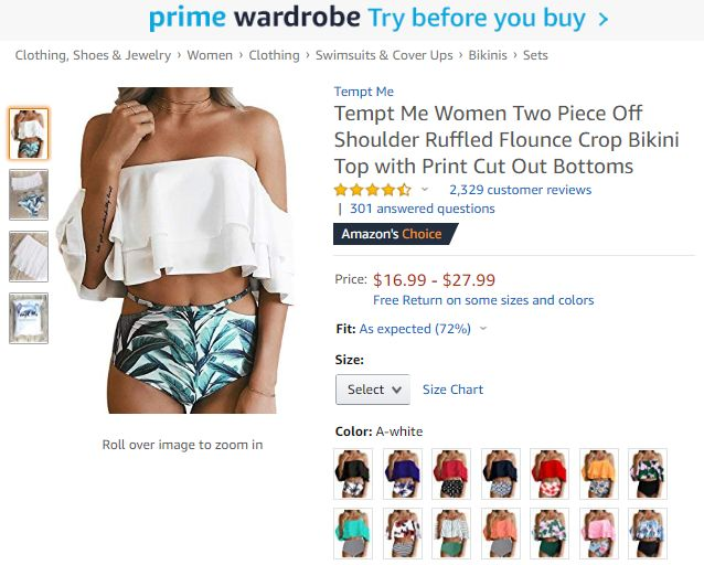 亚马逊夏季选品攻略丨欧美消费者都爱买这样的泳装