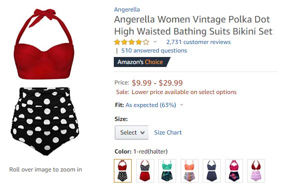 亚马逊夏季选品攻略丨欧美消费者都爱买这样的泳装